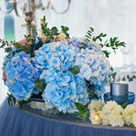 Fleurs d'hortensia artificielles pour l'extérieur