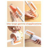 Brosse à Pot Rotative à Deux Têtes