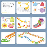 Jouets de rotation à engrenage en bloc