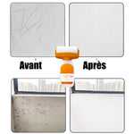 Peinture au rouleau pour la réparation des murs