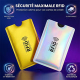 Pochette antivol en aluminium pour carte