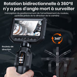Borescope articulé à deux voies