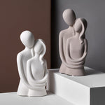 Ornement décoratif de couple câlin