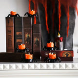 Lampe à bougie à dos d'araignée