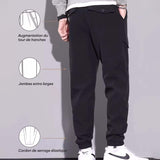 Pantalon de travail multi-poches à cordon de serrage
