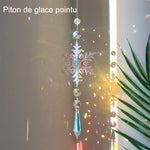 Pendentif en cristal flocon de neige