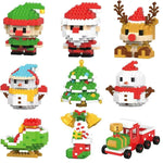 Blocs de construction d'éléments de Noël
