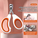 Coupe-ongles pour animaux de compagnie à double trou