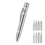 Stylo tournevis de précision 8 en 1