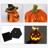 Lampe de sol en forme de citrouille pour Halloween