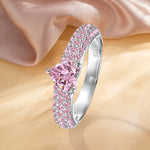 Bague diamantée Love