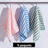 Chiffon de nettoyage en microfibre (3 pièces)