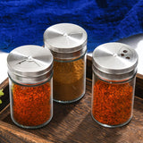Ensemble de pots à épices en verre