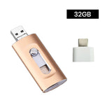 Clé USB haute capacité 3 en 1 avec sécurité par empreinte digitale