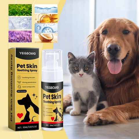 Spray para el cuidado de la piel de los animales