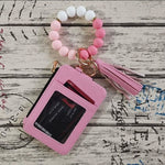 💖 Portefeuille porte-clés en silicone tendance