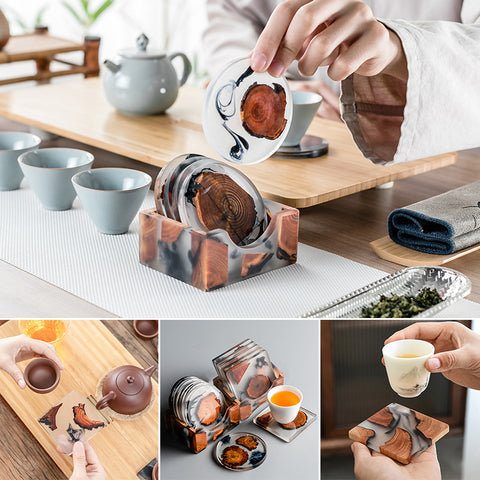 Sous-verres à encre