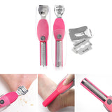 Outil de soins des pieds 2 en 1