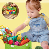 Ensemble de jouets interactifs pour bébé, jardin sensoriel