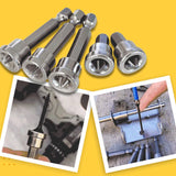 Embouts de Tournevis à Positionnement Magnétique(5pcs)