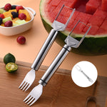 Tenedor de Sandía de Acero Inoxidable