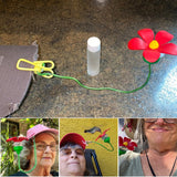 Mangeoire à colibri à chapeau