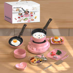 Jeu de Cuisine Miniature Réel pour Enfants - Ensemble de 22 Pièces