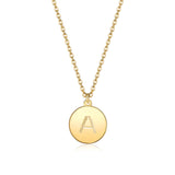 Collier rond avec lettres