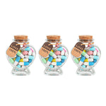 Lettres Capsule Message dans la bouteille (couleurs mélangées)
