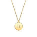 Collier rond avec lettres