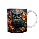 Tasse à imprimé hibou