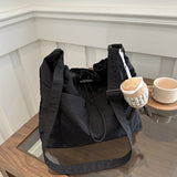Sac à dos en nylon avec cordon de serrage
