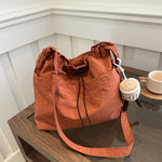 Sac à dos en nylon avec cordon de serrage