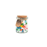 Lettres Capsule Message dans la bouteille (couleurs mélangées)