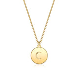 Collier rond avec lettres