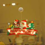 VENTE DE NOËL🎄Lumières à ventouse pour fenêtre de Noël