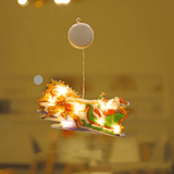 VENTE DE NOËL🎄Lumières à ventouse pour fenêtre de Noël