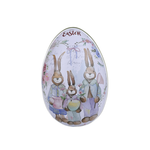 Œufs en fer colorés Lapin Pâques