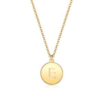 Collier rond avec lettres