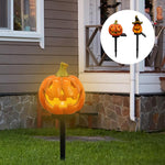 Lampe de sol en forme de citrouille pour Halloween