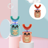 Brosse à dents électrique en forme de U pour enfants