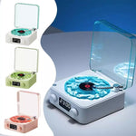 Veilleuse Retro Vinyl Player Enceinte Bluetooth