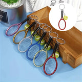 Porte-clés raquette de tennis
