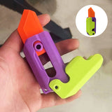 Peigne à carottes par gravité