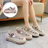 Sandales plateforme strass creux femme