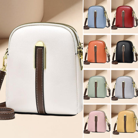 Sac bandoulière à blocs de couleurs