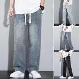 Jean droit ample pour homme