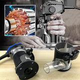 Dépoussiéreur pour machine à rogner