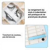 Tableau d'écriture pour boîte de cadeau enveloppée