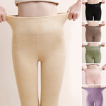 Pantalon cache-ventre en soie